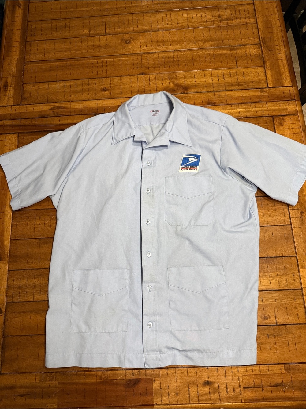 USPS United States Postal Service Shirt Jac Uniform Large